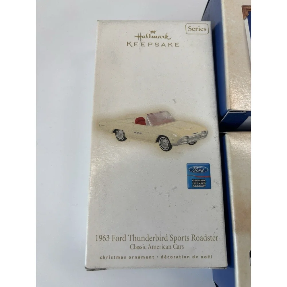 Hallmark Keepsake‎ Ornaments Vintage Cars Collectors Series 2002-2009 Mustang